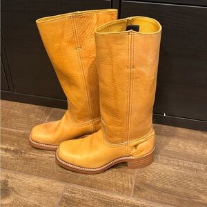 Like New Vintage Frye 14L Campus Boots 77050 Banana Sz 7.5 Women’s